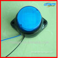 Cheap 24V round blue LED lamp for truck